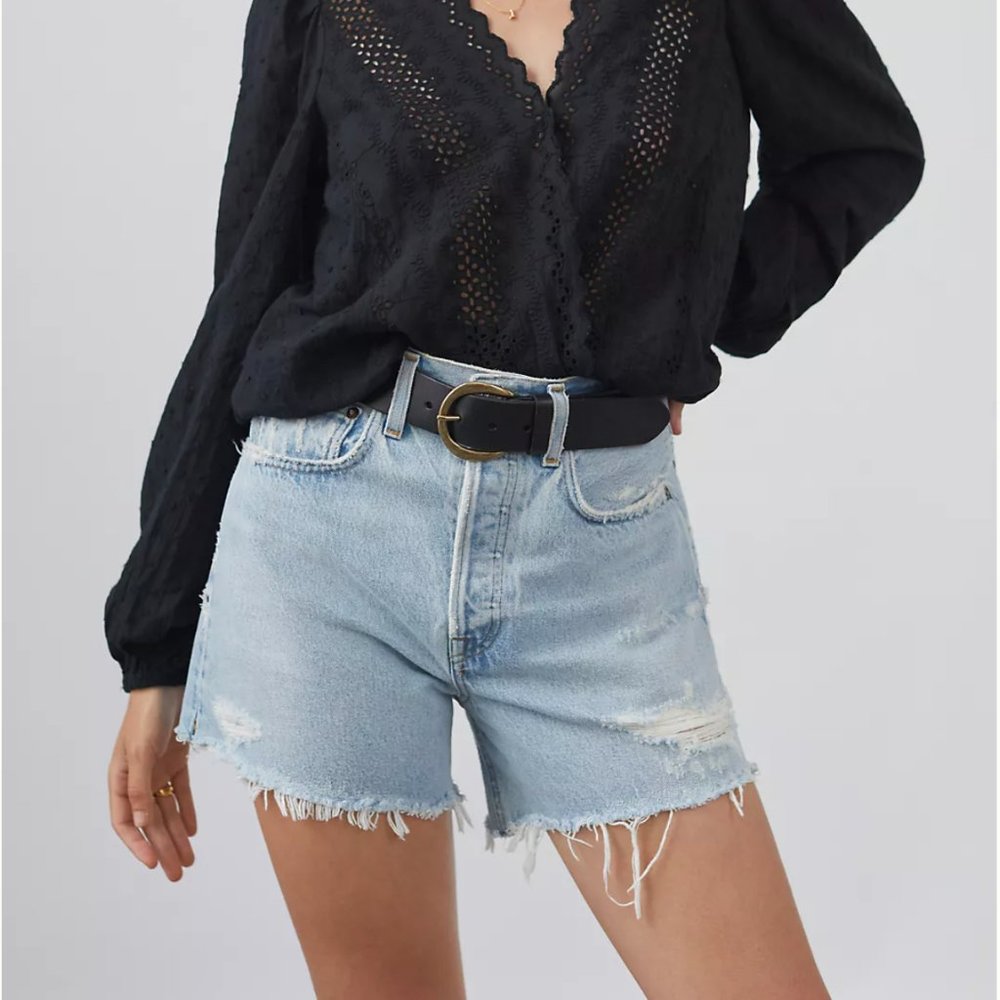 Agolde Riley Denim Shorts